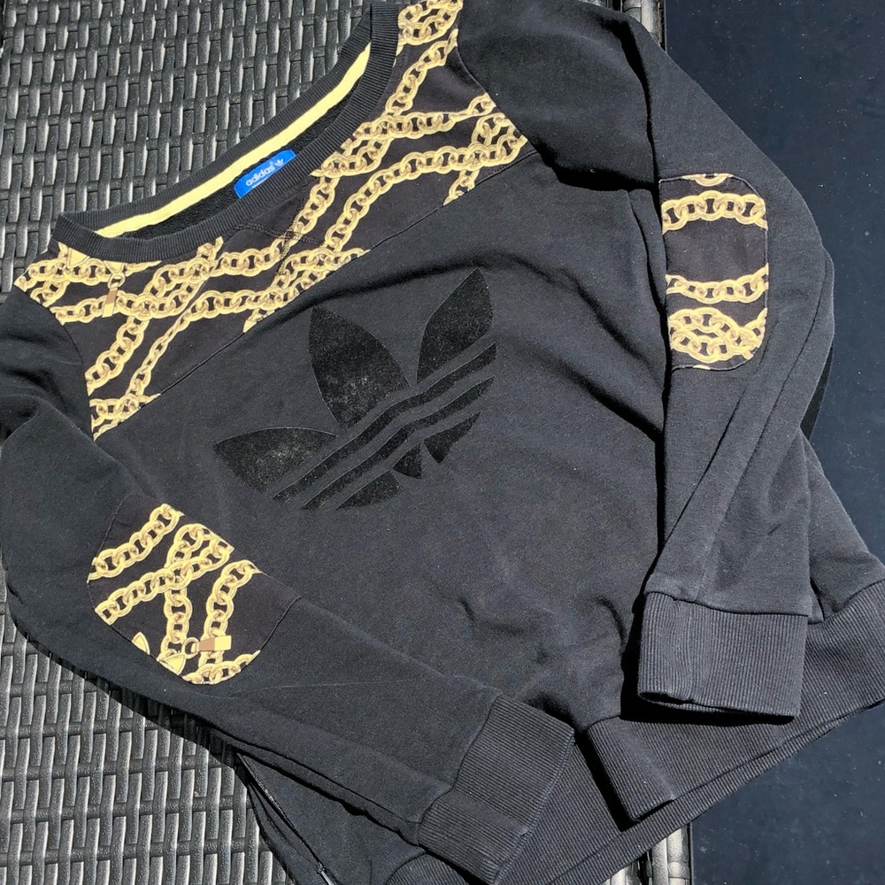 Two chains adidas sweater